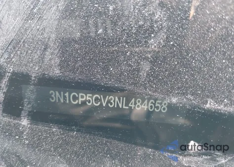 2022 Nissan Kicks Sv Xtronic Cvt из США, поврежденный, VIN 3N1CP5CV3NL484658